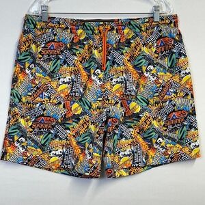 RSVLTS WWE SummerSlam Collage Swim‎ Trunks Multicolor Men's XL